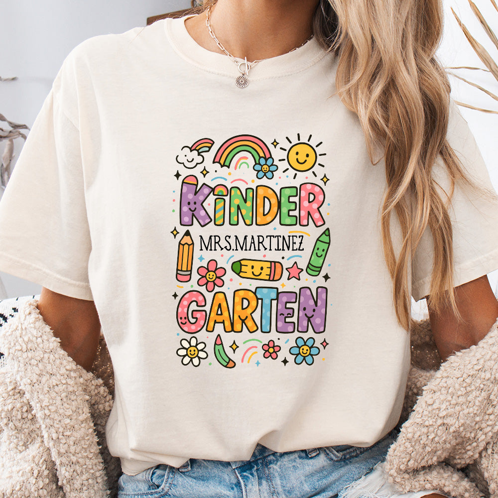 Personalized Teaching with Joy — Kindergarten Style! Shirt