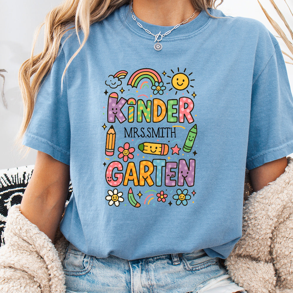 Personalized Teaching with Joy — Kindergarten Style! Shirt