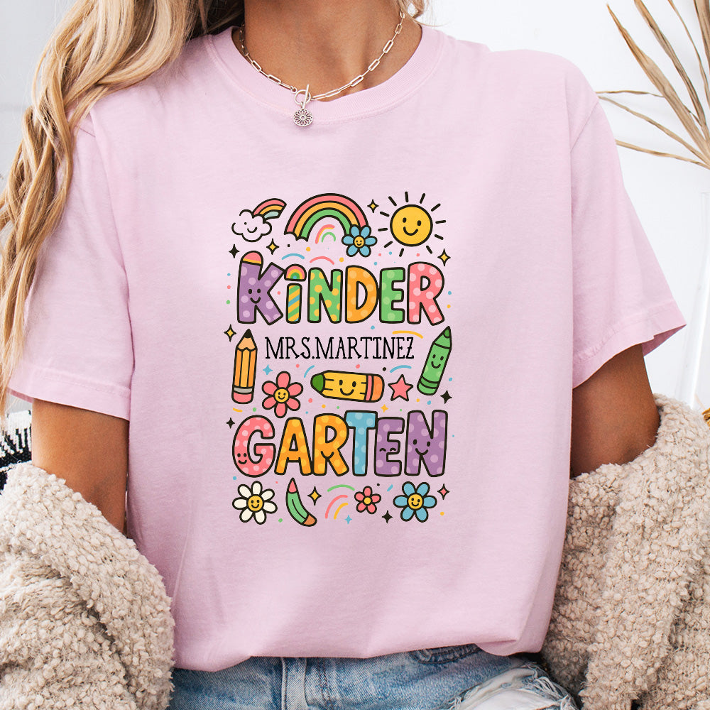 Personalized Teaching with Joy — Kindergarten Style! Shirt