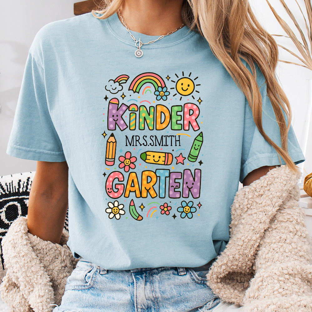 Personalized Teaching with Joy — Kindergarten Style! Shirt