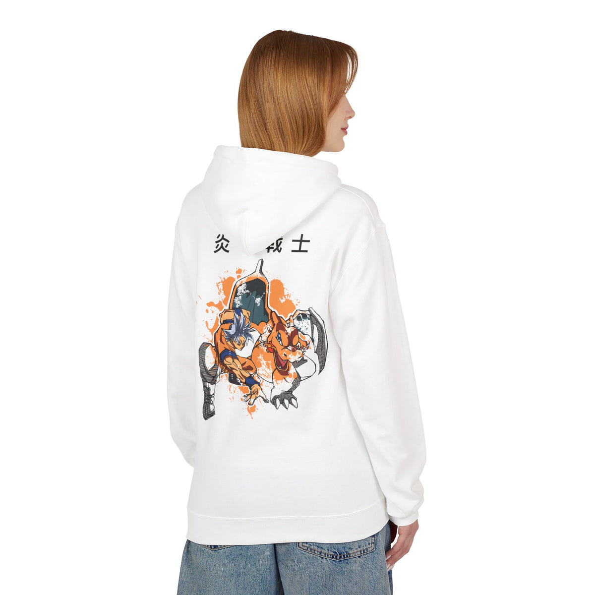 Warrior of Flames Poké x Dragon Hoodie