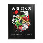 Power That Splits The Heavens - Framed Poster