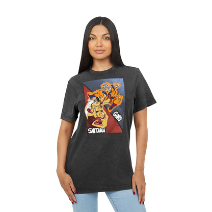 Goku vs. Saitama Acid Wash Tee