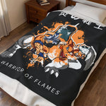 Warrior of Flames - Blanket