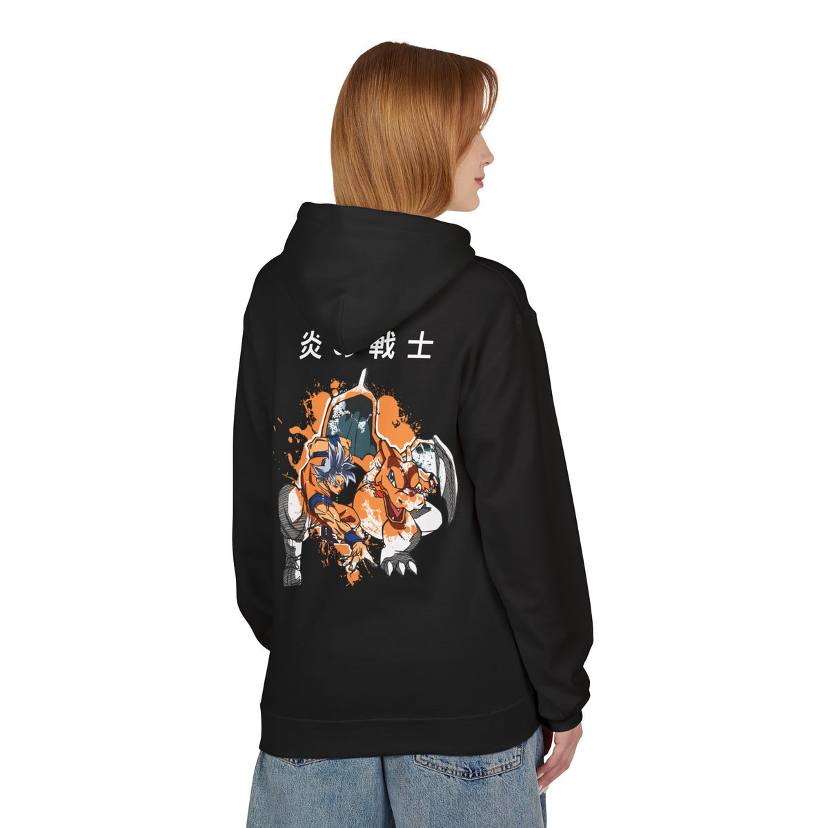 Warrior of Flames Poké x Dragon Hoodie