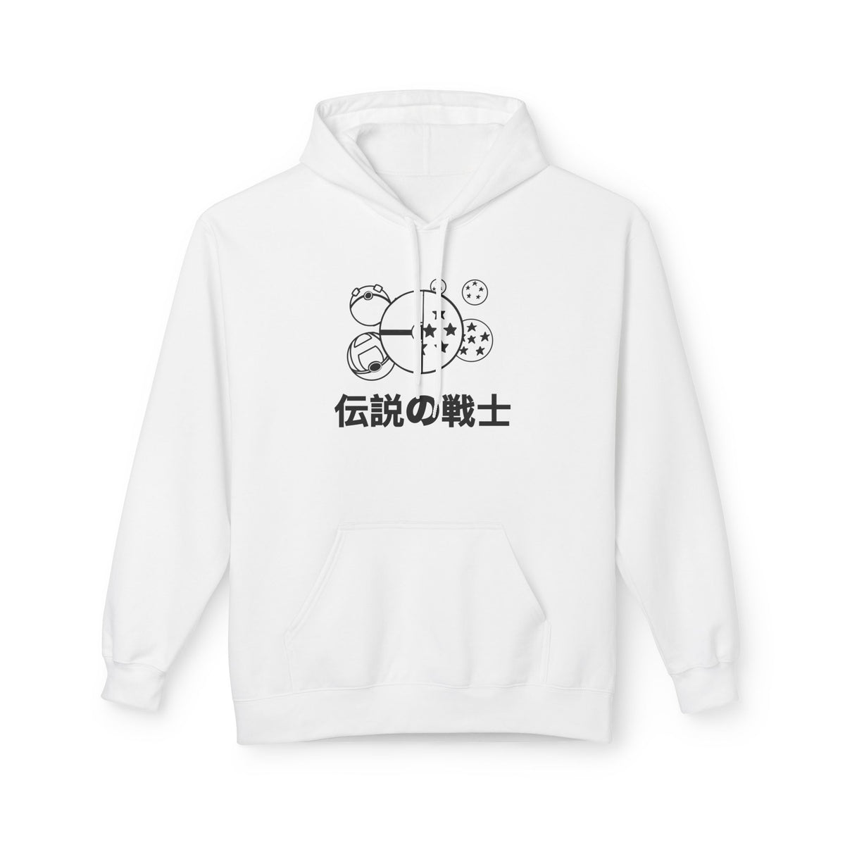 Warrior of Flames Poké x Dragon Hoodie