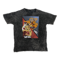 Goku vs. Saitama Acid Wash Tee
