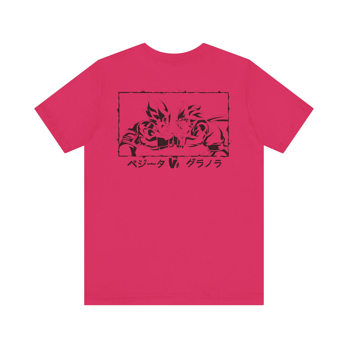 Z Fighters Saiyan Ego Showdown Tee - Warrior Clash Edition