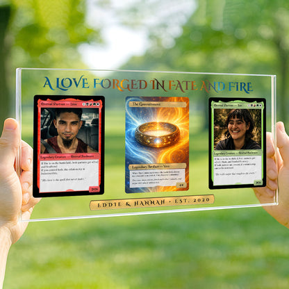 Mtg Couples 3 Card Acrylic