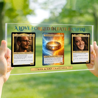 Mtg Couples 3 Card Acrylic