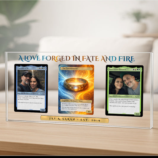 Mtg Couples 3 Card Acrylic