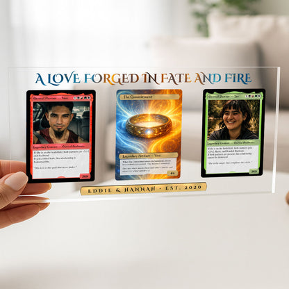 Mtg Couples 3 Card Acrylic