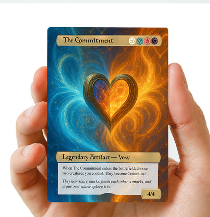 Mtg Artifact Metal Card