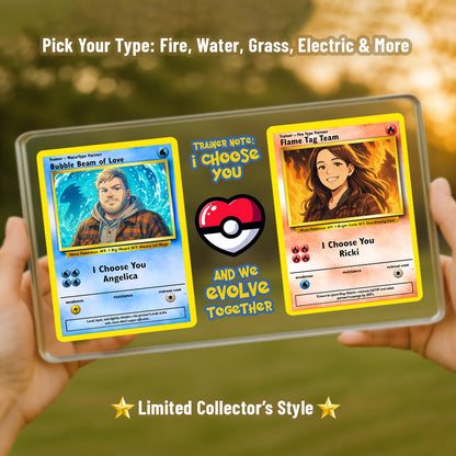 Poke Couples Acrylic Plaque