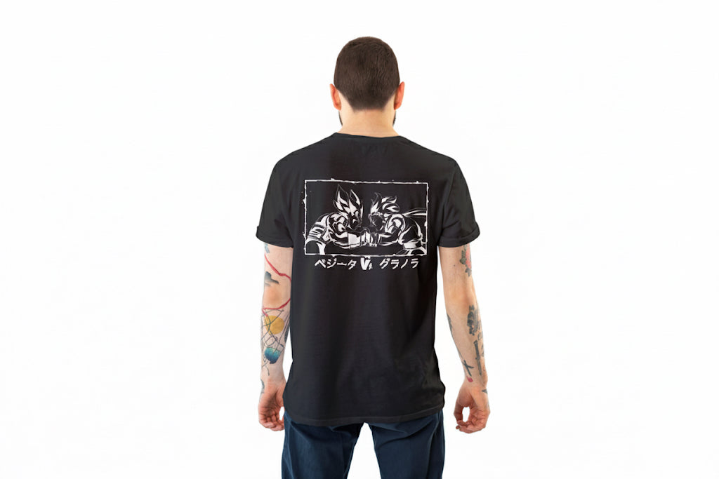 Z Fighters Saiyan Ego Showdown Tee - Warrior Clash Edition