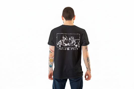 Z Fighters Saiyan Ego Showdown Tee - Warrior Clash Edition