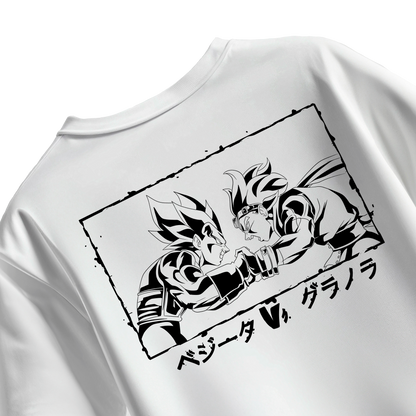 Z Fighters Saiyan Ego Showdown Tee - Warrior Clash Edition