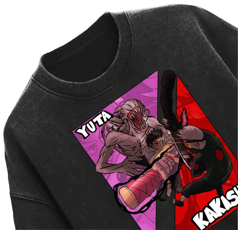 Yuta vs Kakashi