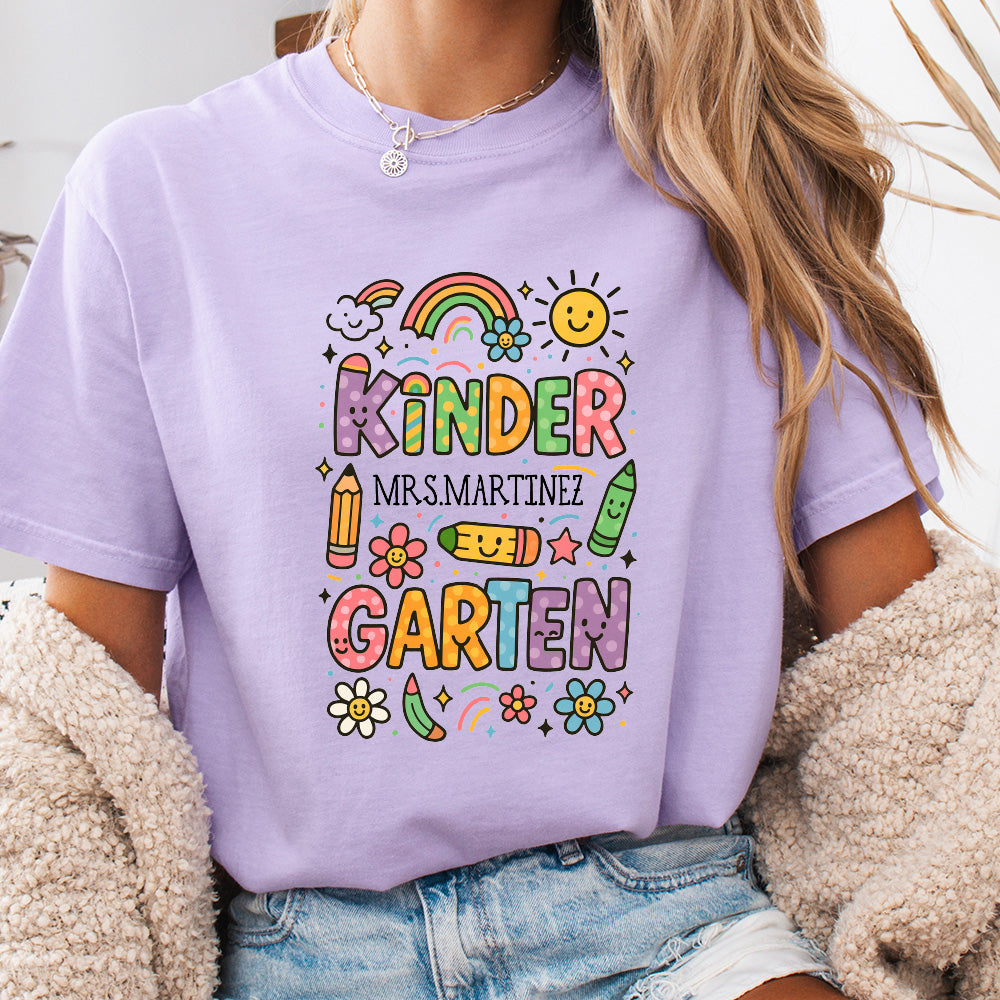 Personalized Teaching with Joy — Kindergarten Style! Shirt