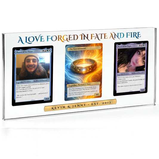 Mtg Couples 3 Card Acrylic