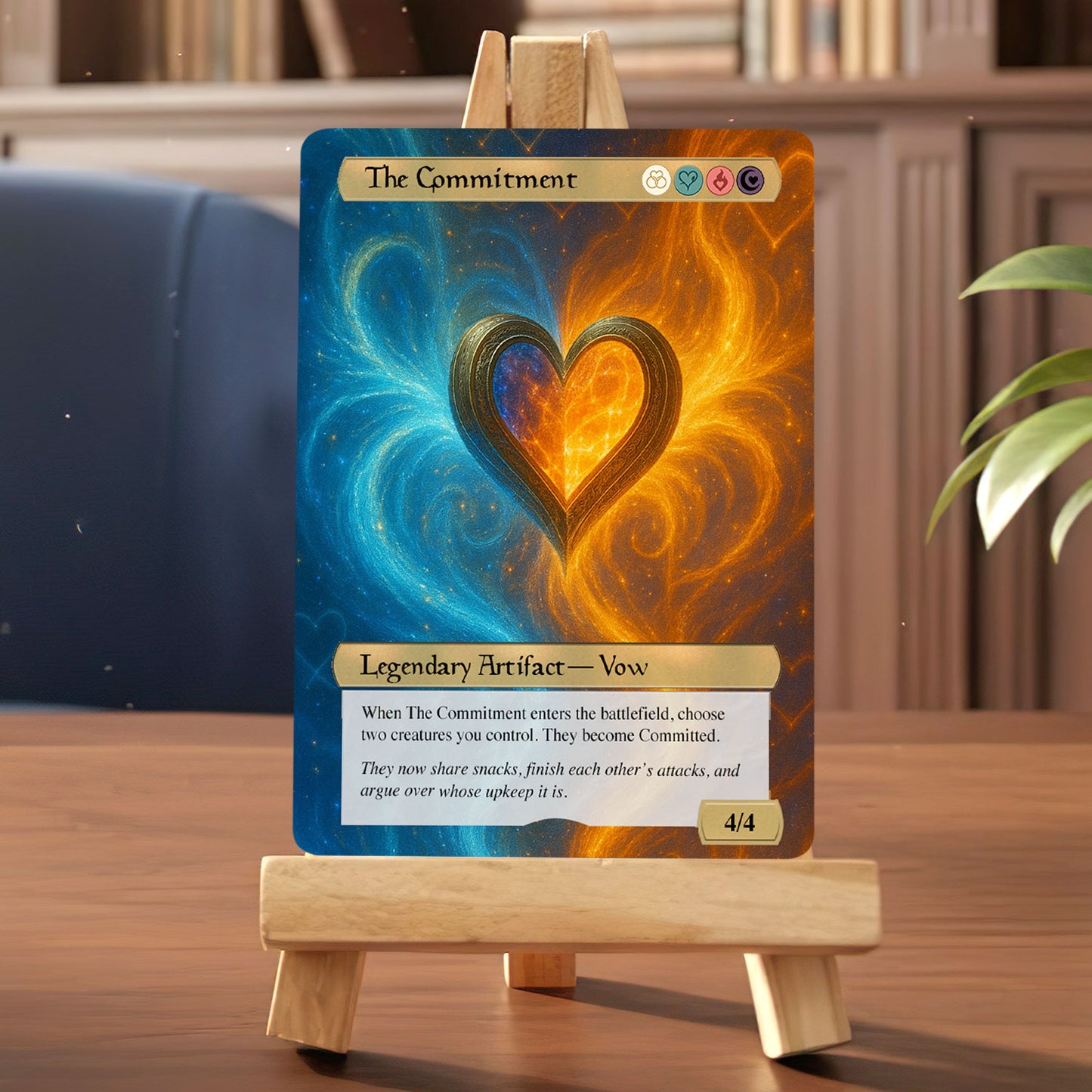 Mtg Artifact Metal Card