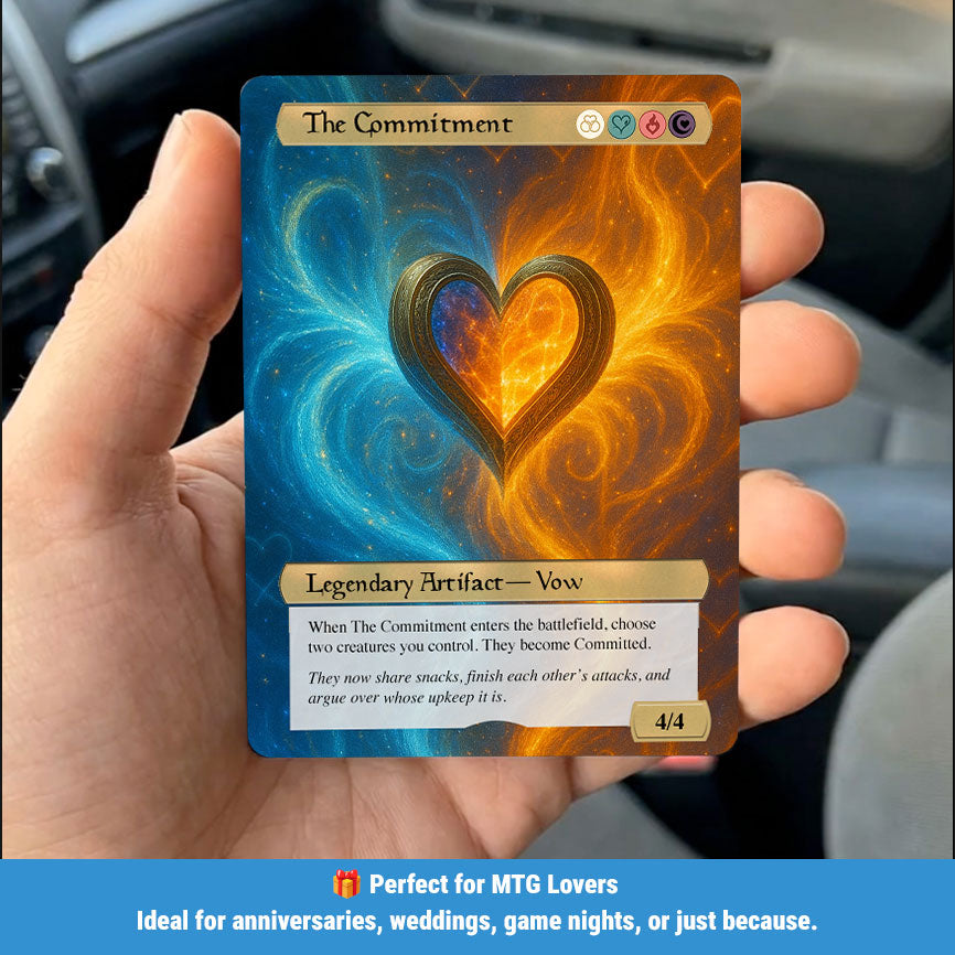 Mtg Artifact Metal Card