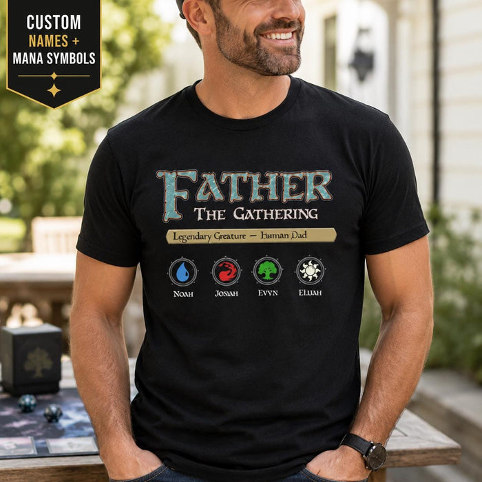 Father the Gathering Custom Dad Shirt