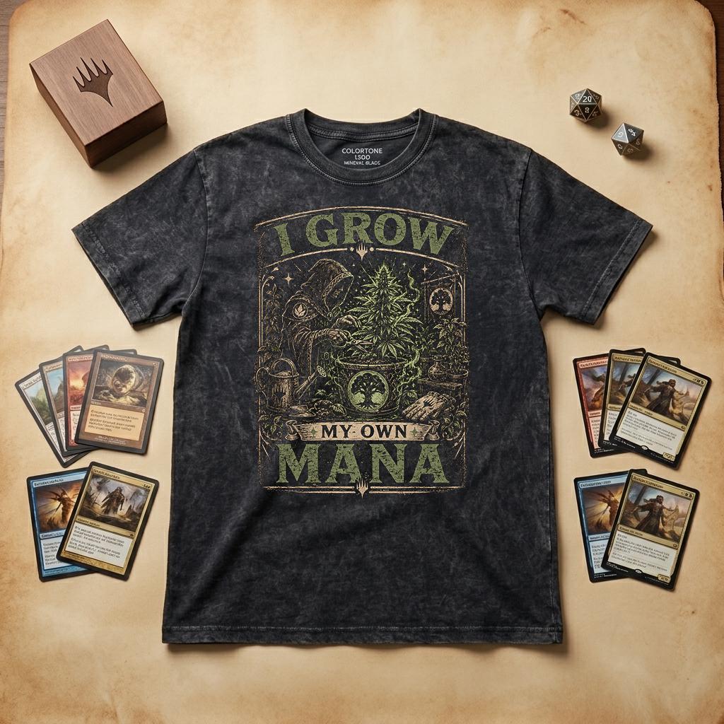 I Grow My Own Mana Shirt, photo 7