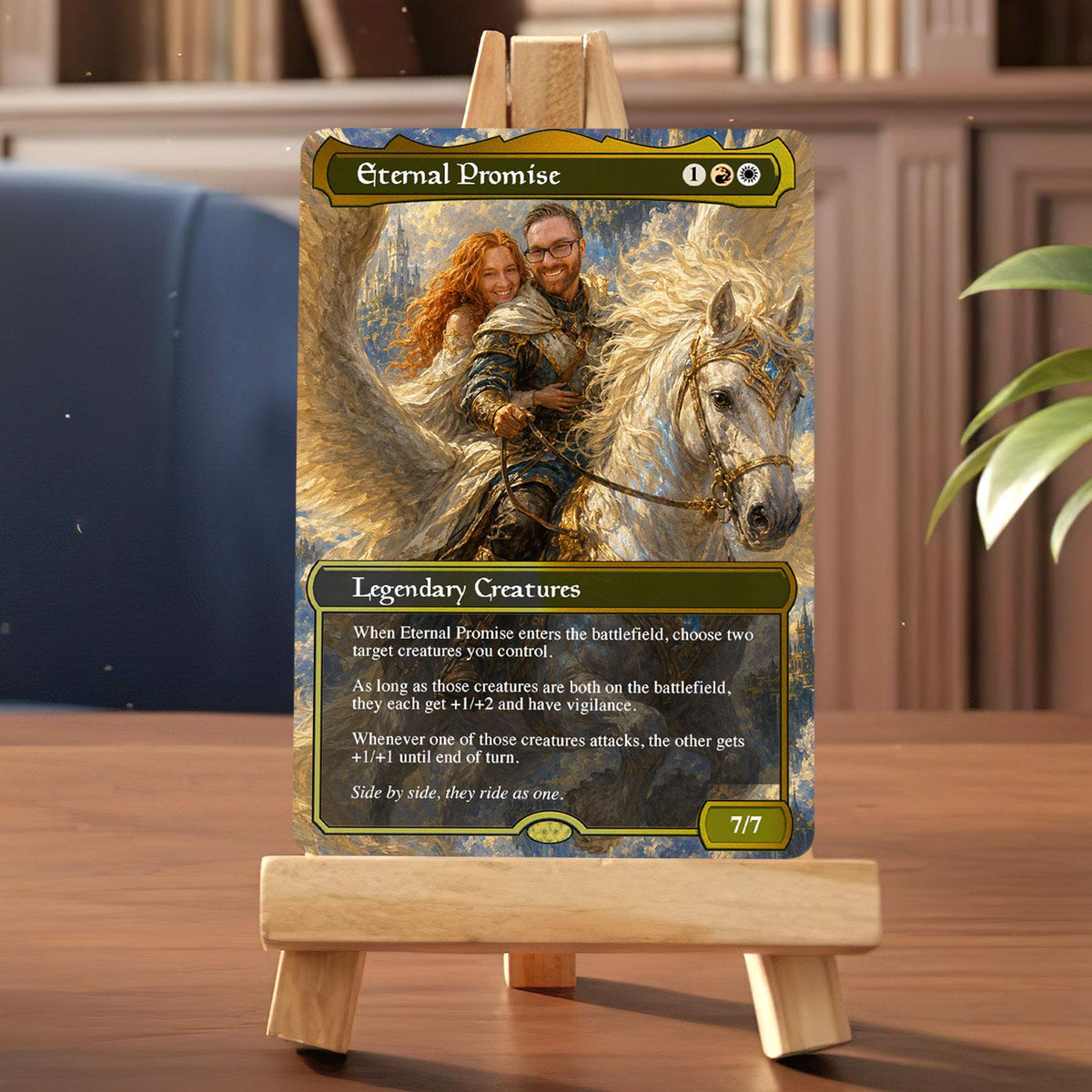 Personalized MTG-Style Couples Card, photo 9