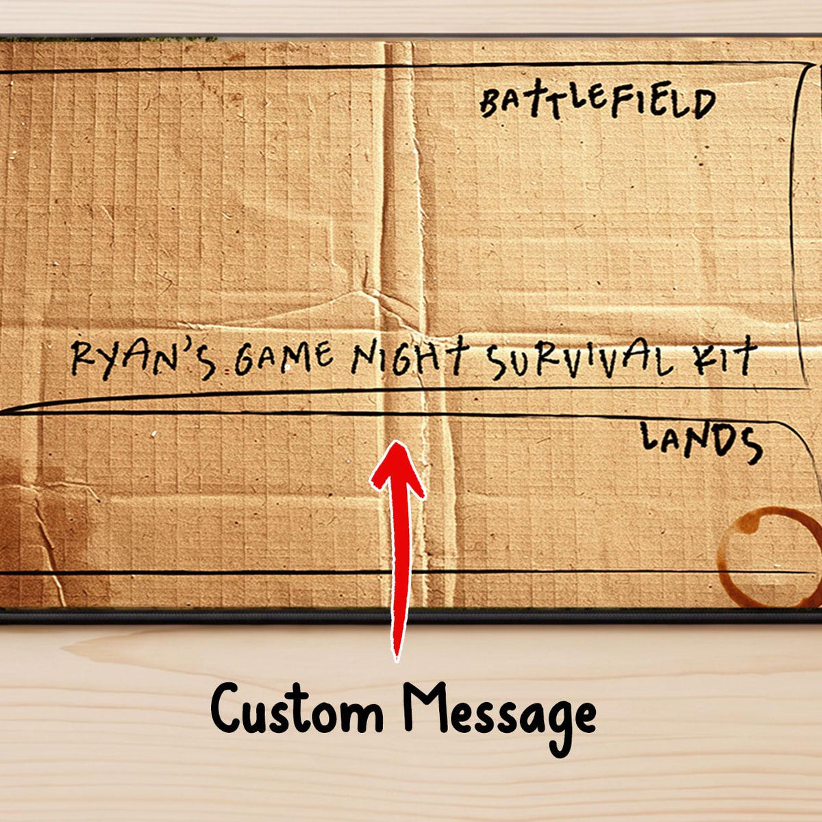 Custom TCG Playmat with Zones, photo 2