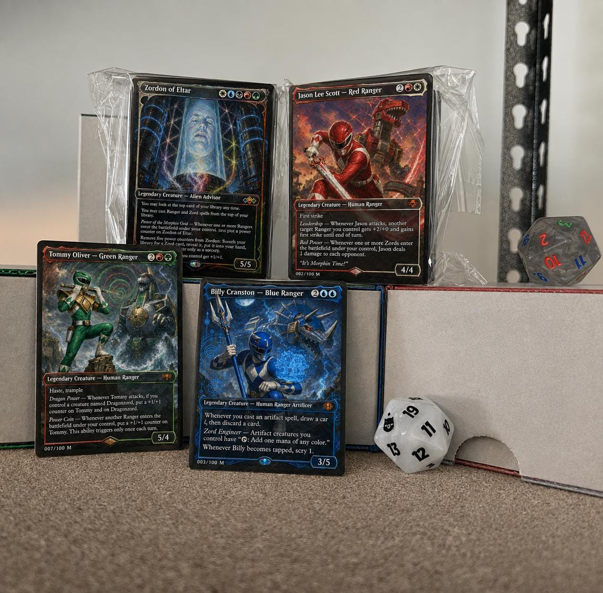 Power Rangers Custom Commander Deck (100-Card Proxy Set), photo 2