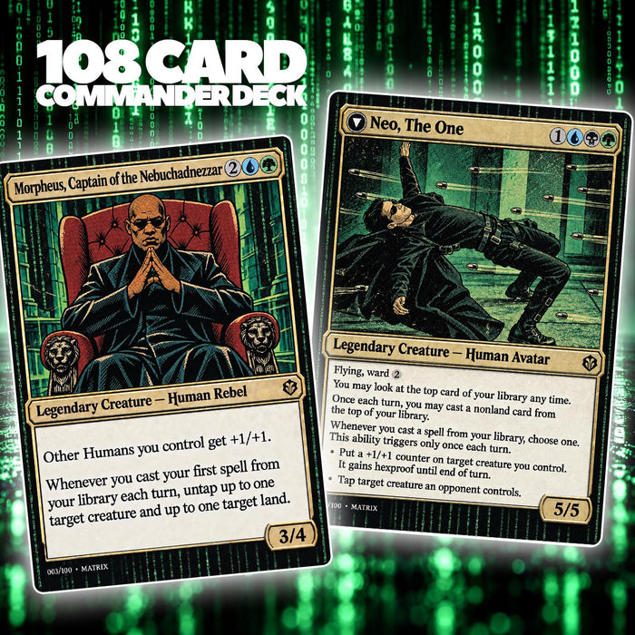 Matrix Custom Commander Deck (100-Card Proxy Set)