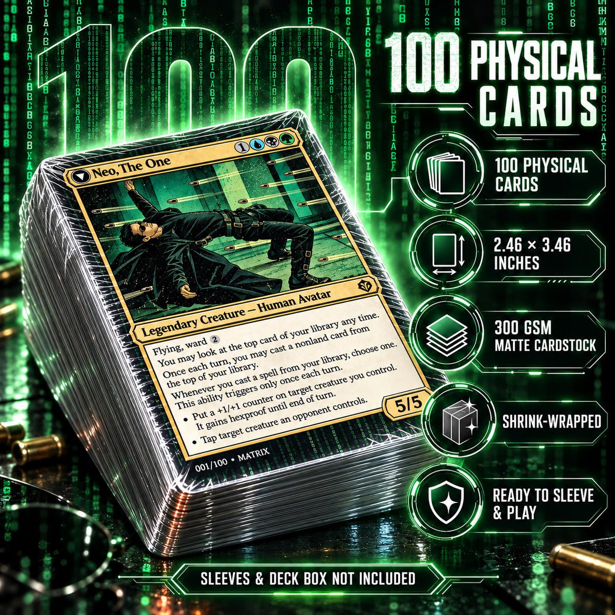 Matrix Custom Commander Deck (100-Card Proxy Set), photo 4