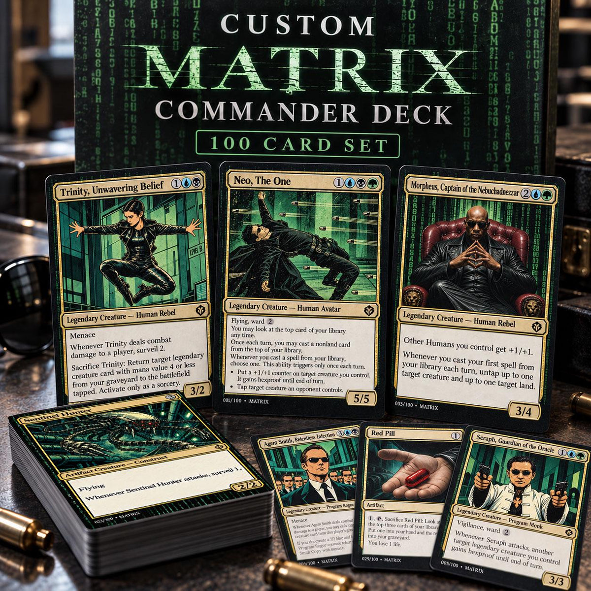 Matrix Custom Commander Deck (100-Card Proxy Set), photo 2
