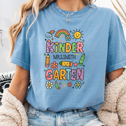 Personalized Teaching with Joy — Kindergarten Style! Shirt