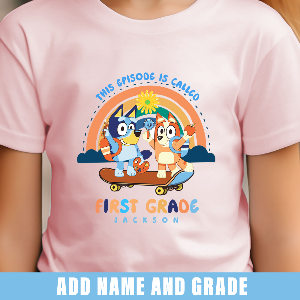 Back To School Bluey Shirt