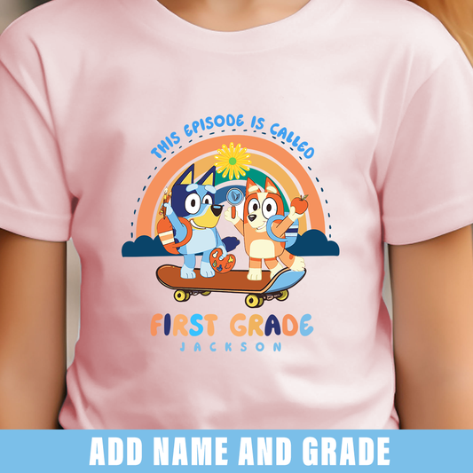 Back To School Bluey Shirt