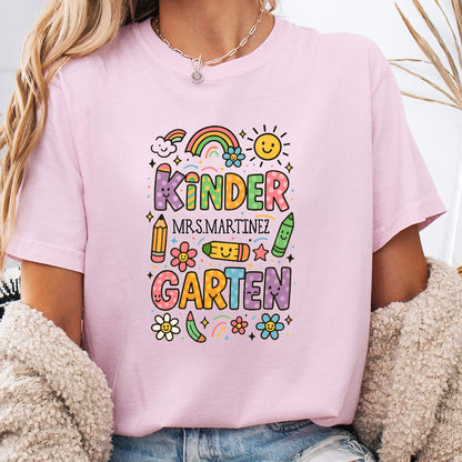 Personalized Teaching with Joy — Kindergarten Style! Shirt