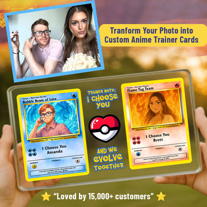 Poke Couples Acrylic Plaque