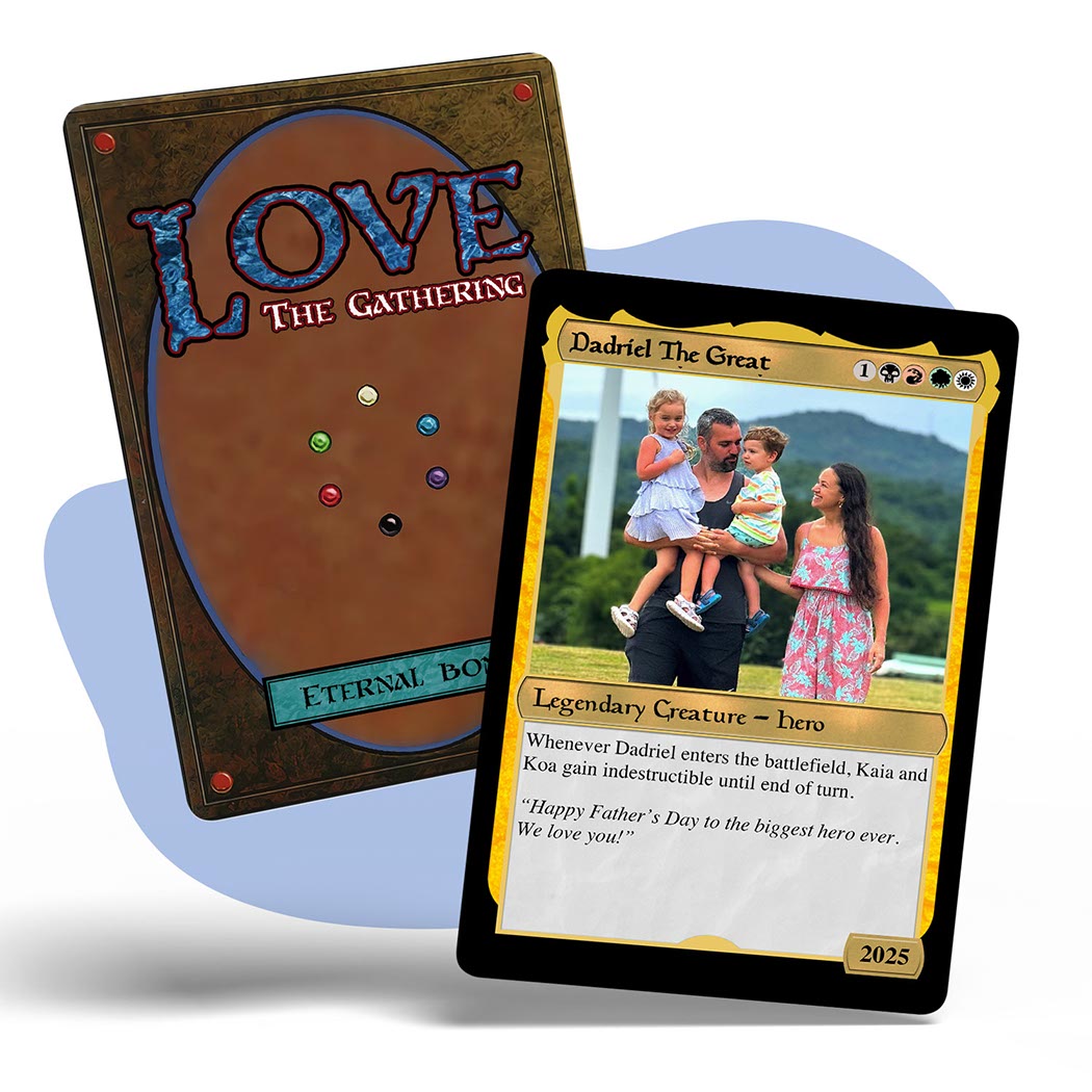 Couples Soulbonded Hearts Metal card