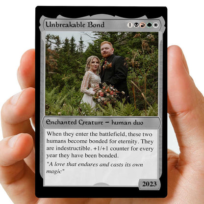 Couples MTG Hearts Metal card